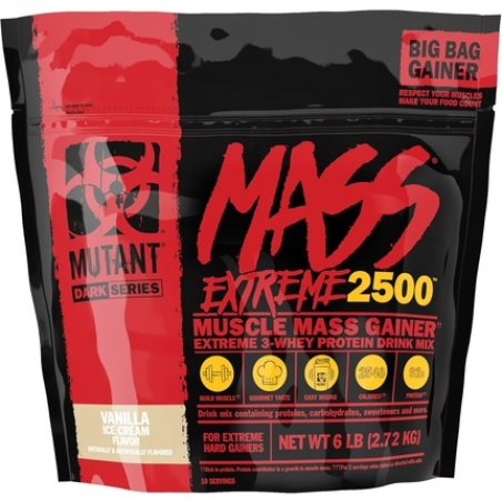 Mutant Mass Extreme Gainer Whey Protein Powder for Muscle Size and Strength