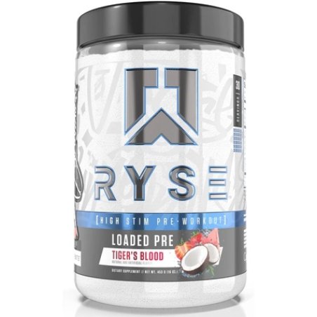 Ryse Loaded Pre Workout Powder Supplement for Men and Women - Pumps, Energy, Focus