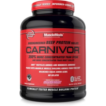 Musclemeds Carnivor Beef Protein Isolate 0 Lactose 0 Sugar 0 Fat Halal