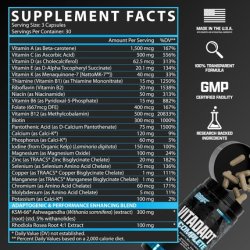 Nutrex Research Vitadapt Complete Sports Multivitamin for Men - 24 Vitamins
