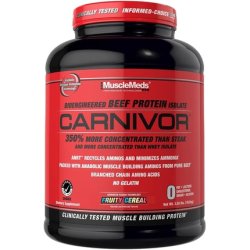 Musclemeds Carnivor Beef Protein Isolate Powder for Muscle Building and Recovery