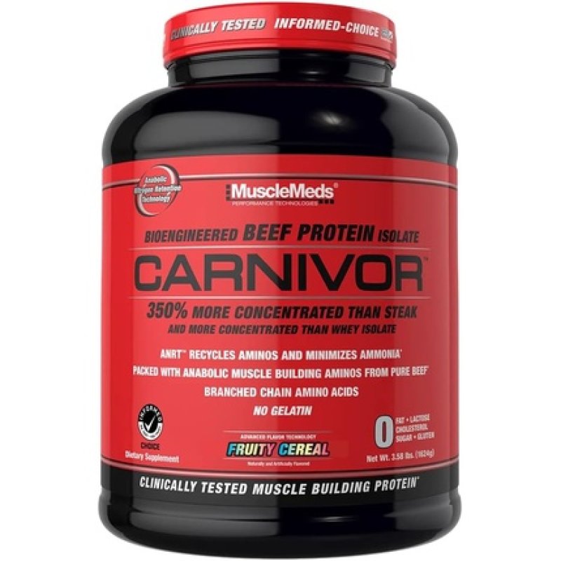 Musclemeds Carnivor Beef Protein Isolate Powder for Muscle Building and Recovery