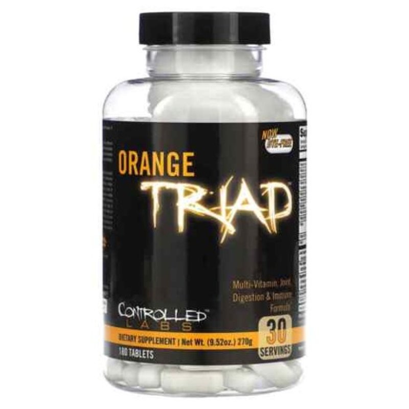Controlled Labs Orange Triad 180 Tablets