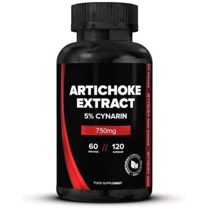Strom Sports Artichoke Extract 750mg - 120 Capsules