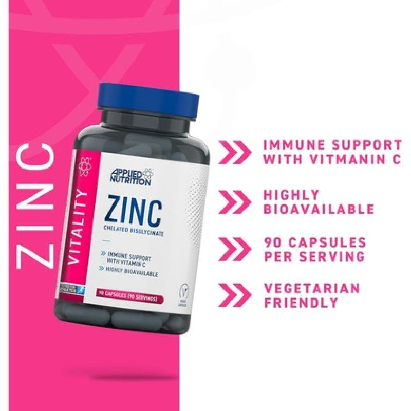 Applied Nutrition Zinc 15mg Strength Supplement for Normal Immune System