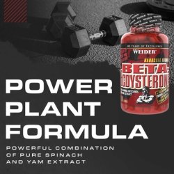 Weider Beta-Ecdysterone Highly Concentrated Spinach Extract for Muscle Building