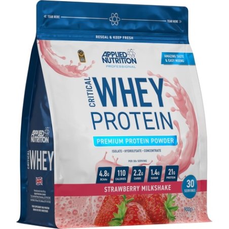 Applied Nutrition Critical Whey Protein Powder 900g - High Protein