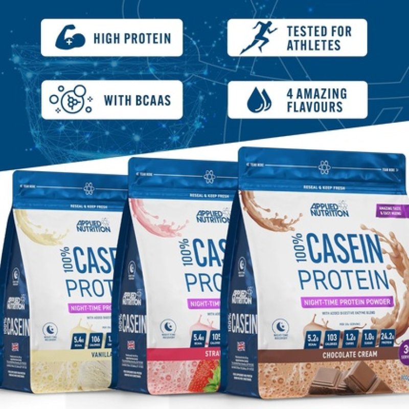Applied Nutrition Casein Protein Powder Micellar Casein Supplement