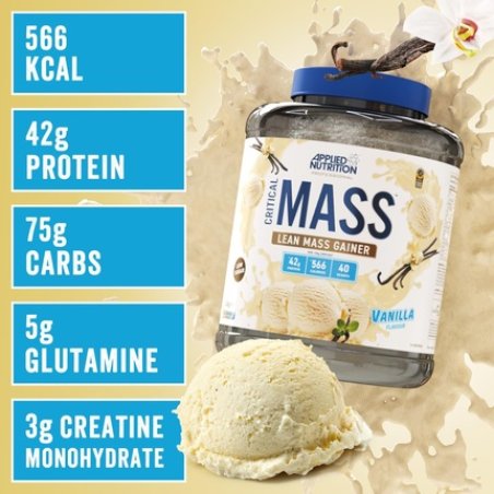 Applied Nutrition Critical Mass Professional Weight Gain Protein Powder