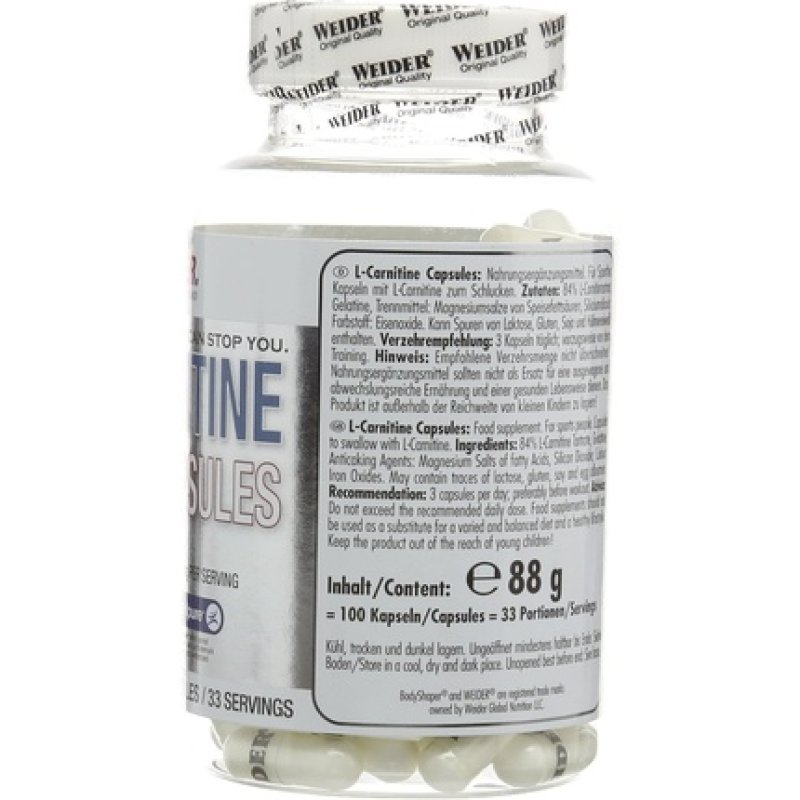 Weider L-Carnitine Capsules