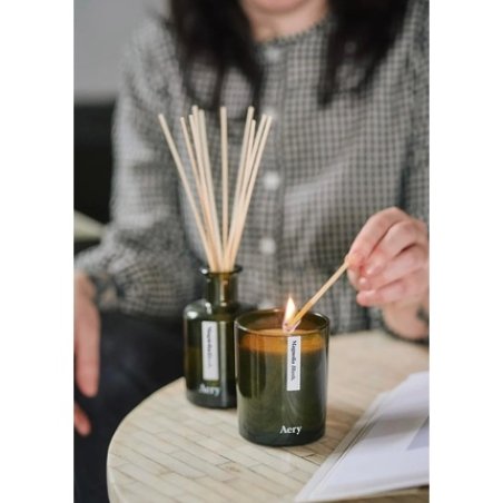 Aery Botanical Magnolia Blush Scented Candle with 45 Hour Burn Time