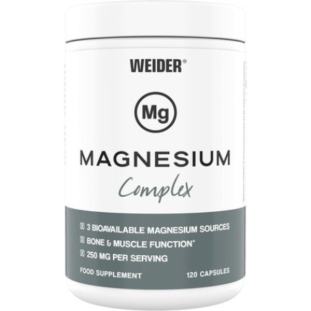 Weider Magnesium Complex with 3 Bioavailable Magnesium Sources