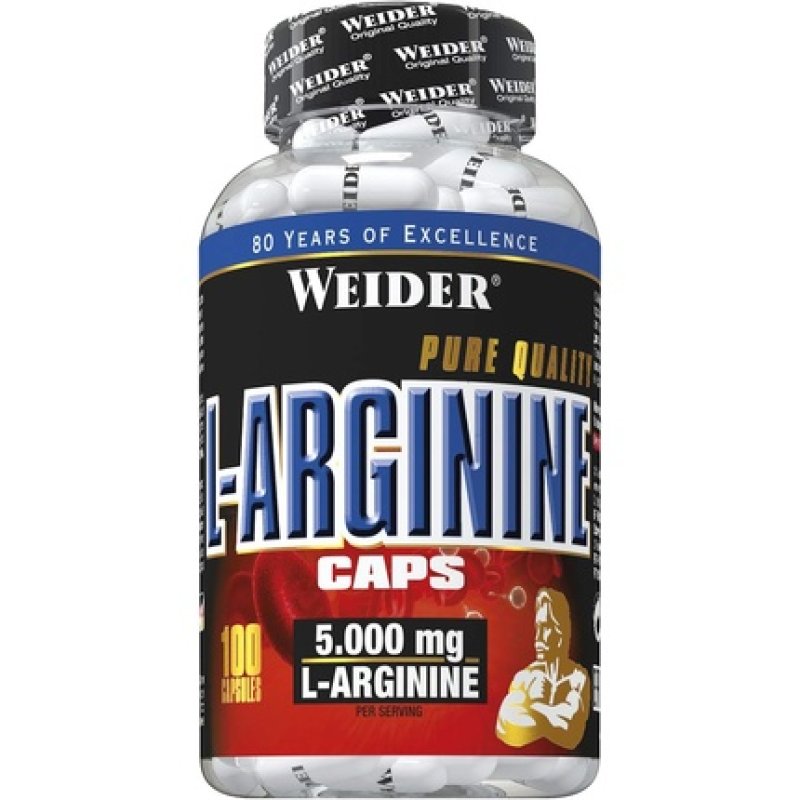 Weider L-Arginine Caps 100 Capsules