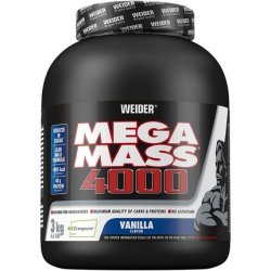 Weider Mega Mass 4000 Weight Gainer Shake for Weight Gain Vanilla with Protein