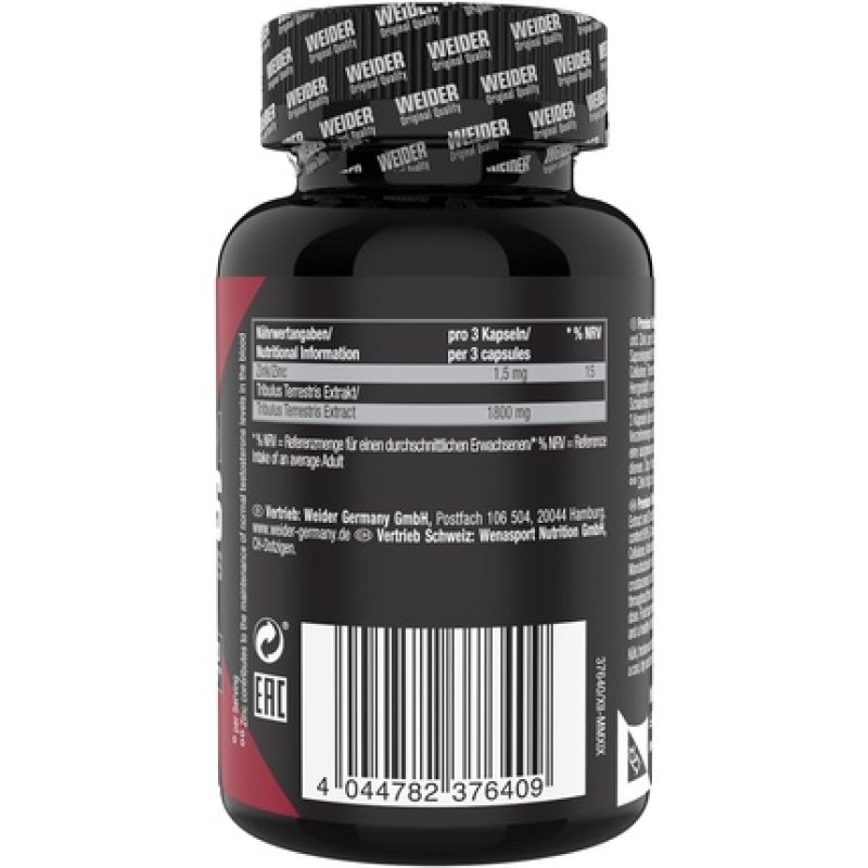 Weider Premium Tribulus Capsules Tribulus Terrestris High Dose 1800mg