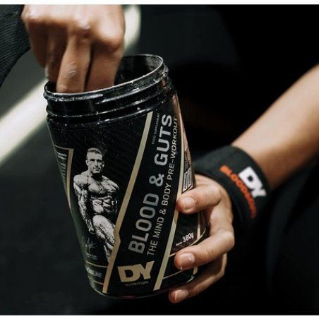 DY Nutrition Blood and Guts Pre-Workout Blueberry Flavor 380g