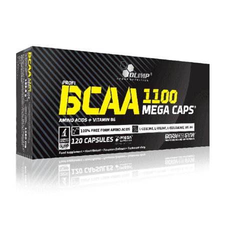 Olimp BCAA Mega Caps Amino Acid 1100mg per Capsule