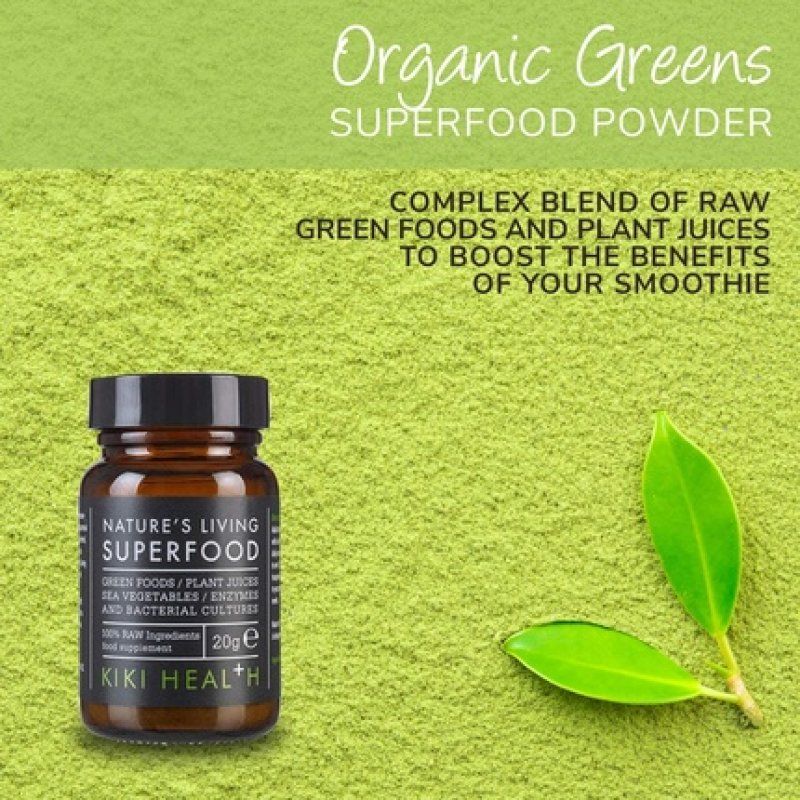 KIKI Health Organic Nature's Living Superfood Powder 20g