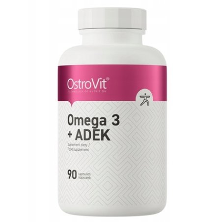 Ostrovit Omega 3 Vitamins A, D, E, K, 90 Capsules