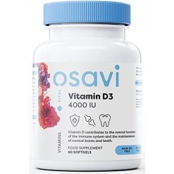 Osavi Vitamin D3 4000IU Softgels 60 Count