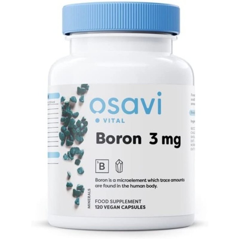 Osavi Boron 3mg Vegan Capsules 120 Count