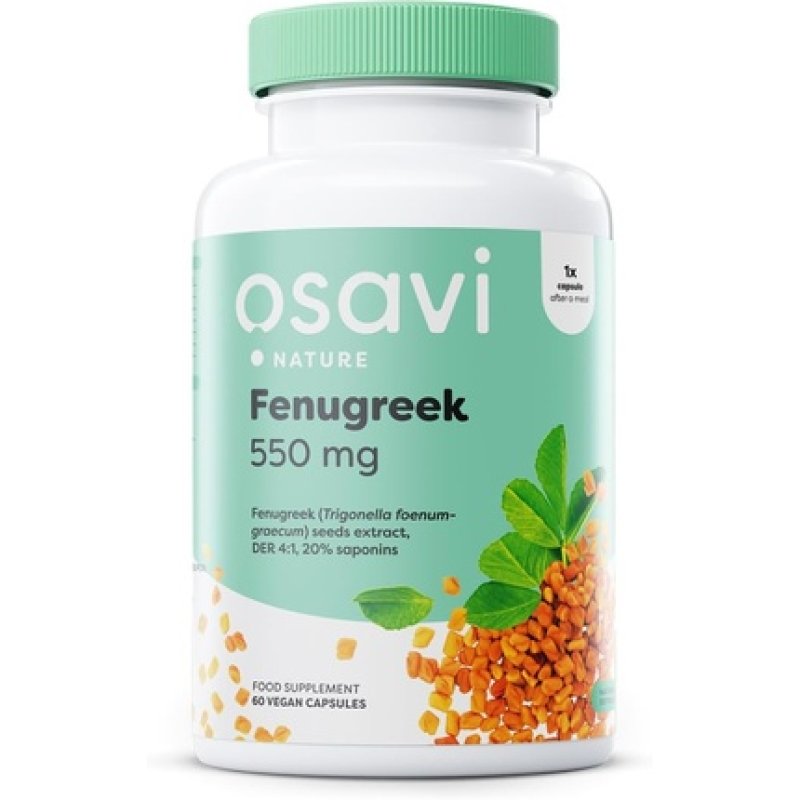 Osavi Fenugreek 550mg - 60 Vcaps