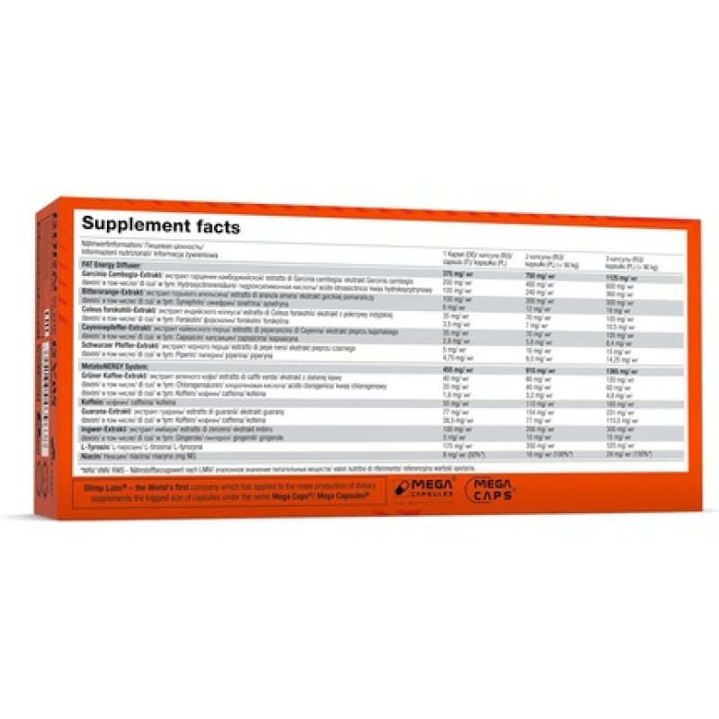 Thermo Speed Hardcore 120 Mega Caps