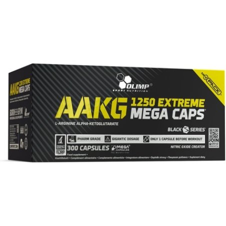 Olimp Sport Nutrition Aakg Extreme Mega Caps 300 Capsules 426g