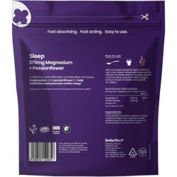 BetterYou Magnesium Glycinate Citrate and Malate Sleep Powder Supplement