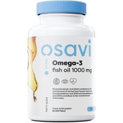 Osavi Omega-3 Fish Oil Lemon 1000mg Softgels