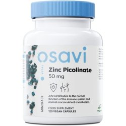 Osavi Zinc Picolinate 50mg Vegan Capsules 120 Count