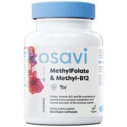 Osavi MethylFolate & Methyl-B12 120 Vegan Capsules