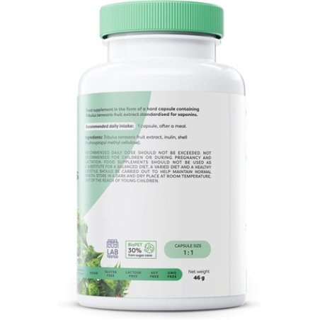Osavi Tribulus Terrestris Saponins 200mg - 120 Vegan Capsules