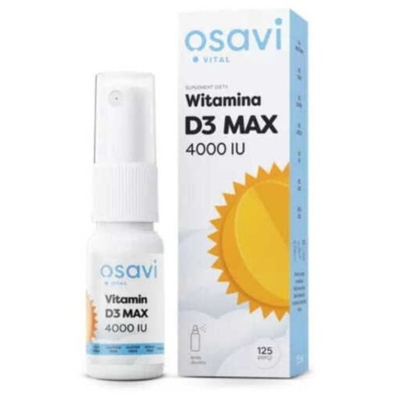Osavi Vitamin D3 Max 4000 IU Spray 12.5ml
