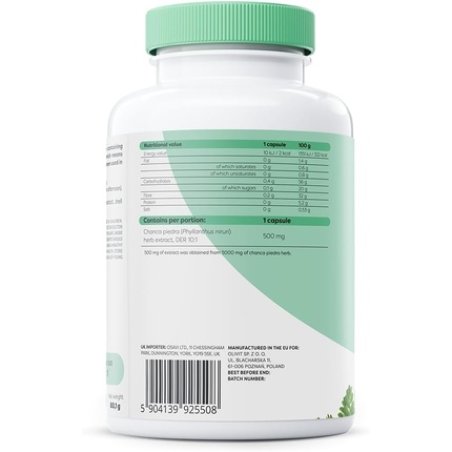 Osavi Chanca Piedra 500mg 120 Vegan Capsules - Traditional Herb for Kidney Health