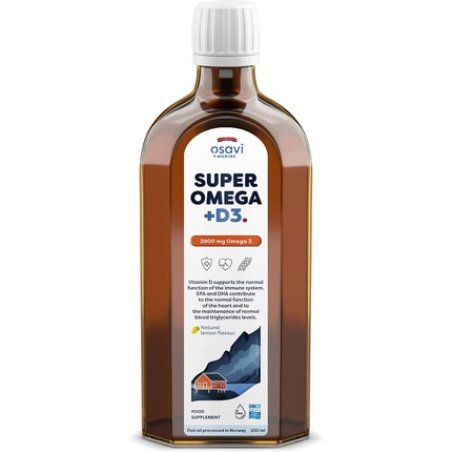 Osavi Super Omega D3 2900mg Omega 3 Lemon 250ml