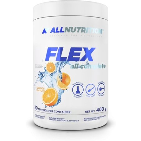 ALLNUTRITION Flex All Complete V2.0 Collagen Supplement 400g Orange