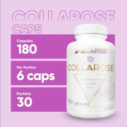 ALLDEYNN Collarose Collagen Capsules with Hyaluronic Acid, Biotin and Vitamin C Anti Aging Skin Treatment Hair