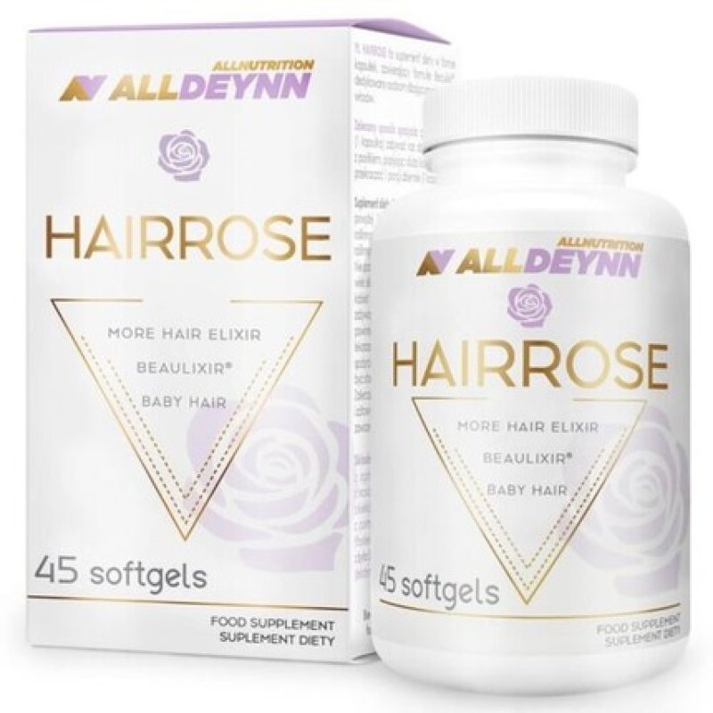 Alldeynn Hairrose Softgels 45 Count