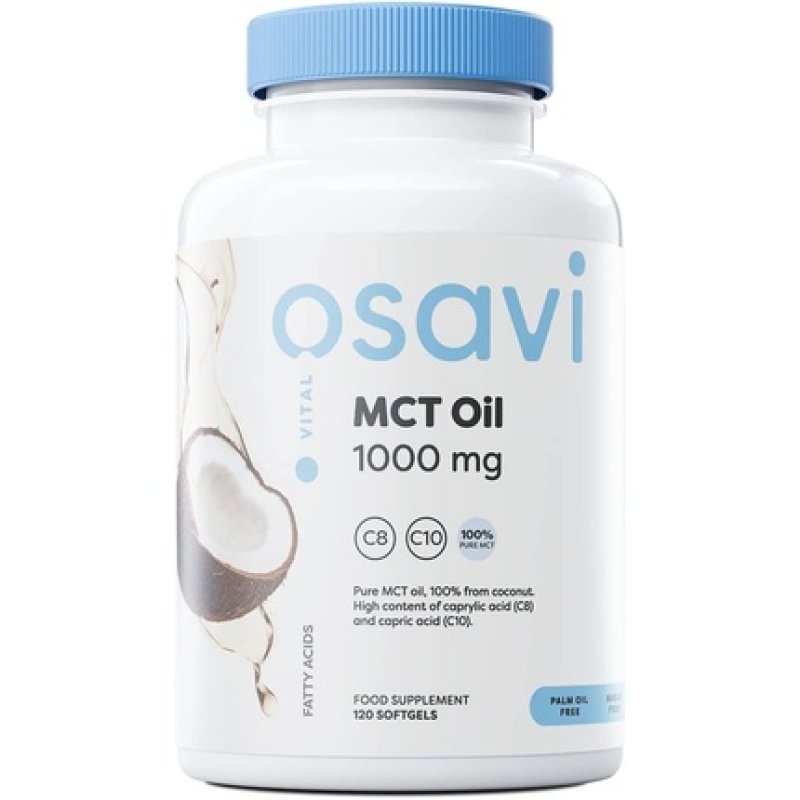 Osavi MCT Oil 1000mg Softgels - 120 Count