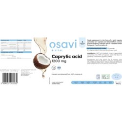 Osavi Caprylic Acid 1200mg 120 Softgels