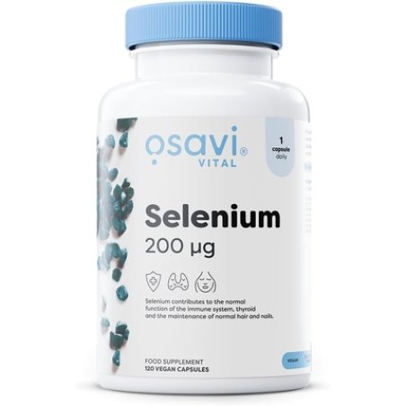 Osavi Selenium 200mcg - 120 Vegan Capsules