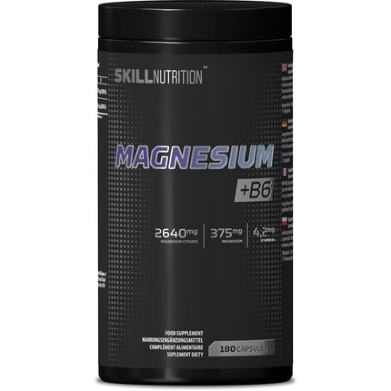 Skill Nutrition Magnesium B6 180 Capsules