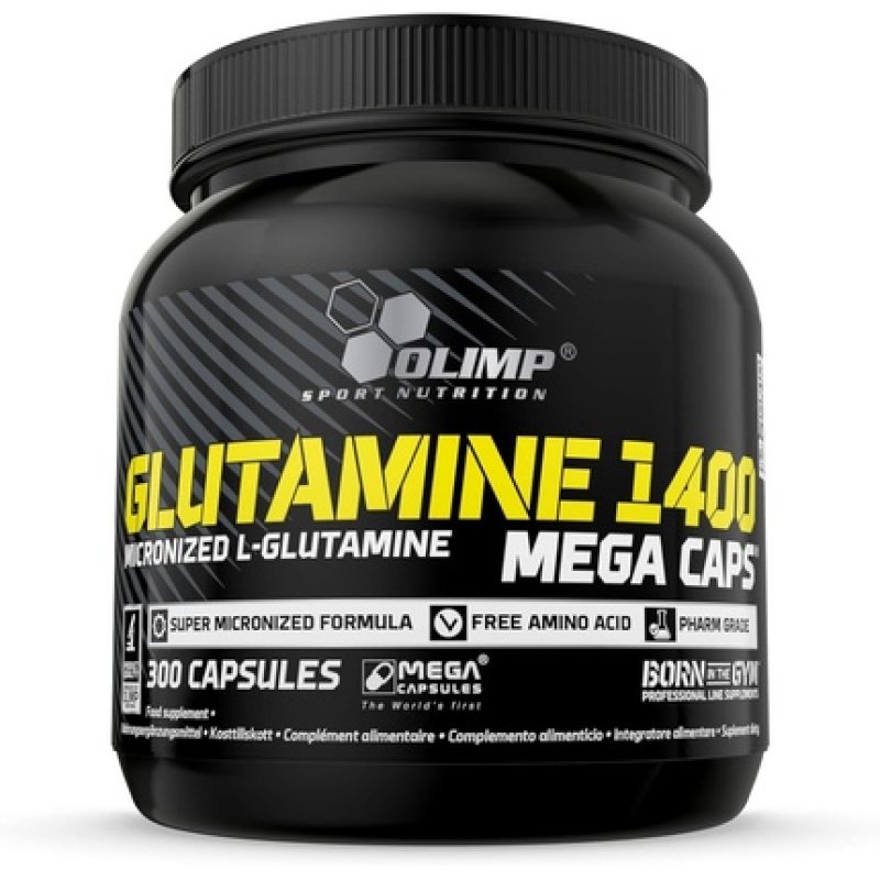 Olimp The Anti-Catabolic L-Glutamine Mega Caps 300 Capsules