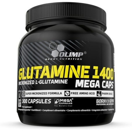Olimp The Anti-Catabolic L-Glutamine Mega Caps 300 Capsules