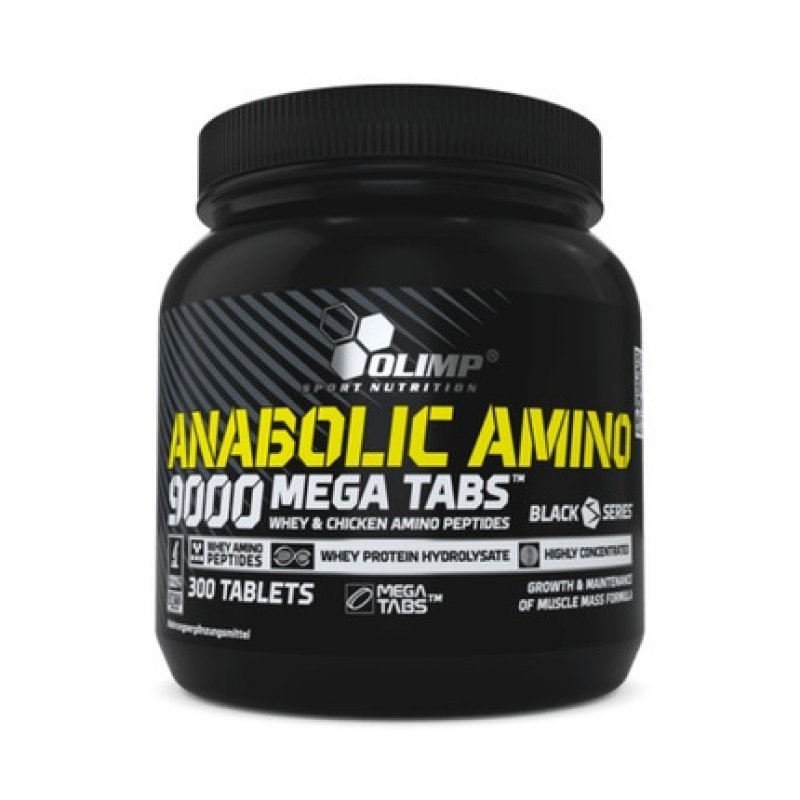Olimp Anabolic Amino 9000 Mega Tabs 300 Tablets