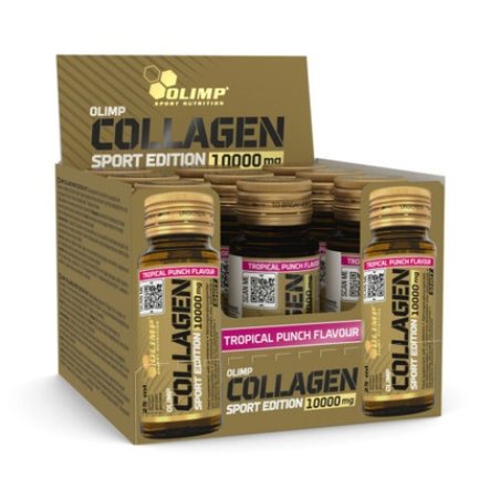 Olimp Collagen Shot Sport Edition 9 x 25ml Tropical Punch - Pack of 9