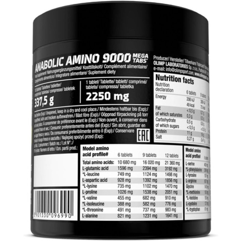 Olimp Sport Nutrition Amino Acid Complex High Dose 150 Capsules