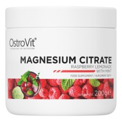 Ostrovit Magnesium Citrate Raspberry Lemonade Flavor 200g