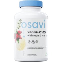 Osavi Vitamin C1000 with Rutin and Rose Hip 120 Vegan Capsules